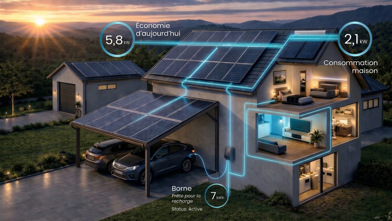 Infrastructure de recharge pour entreprises